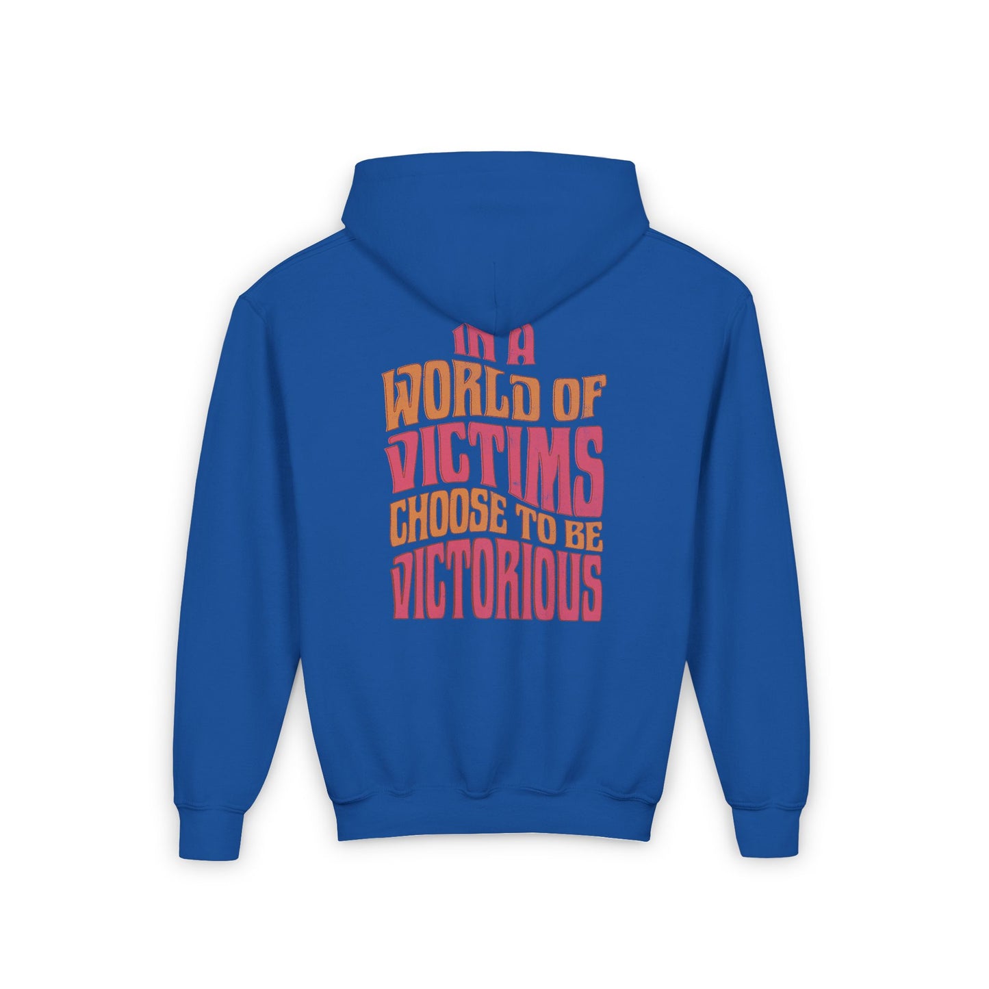 "Choose To Be Victorious" Kids Heavy Weight Hoodie