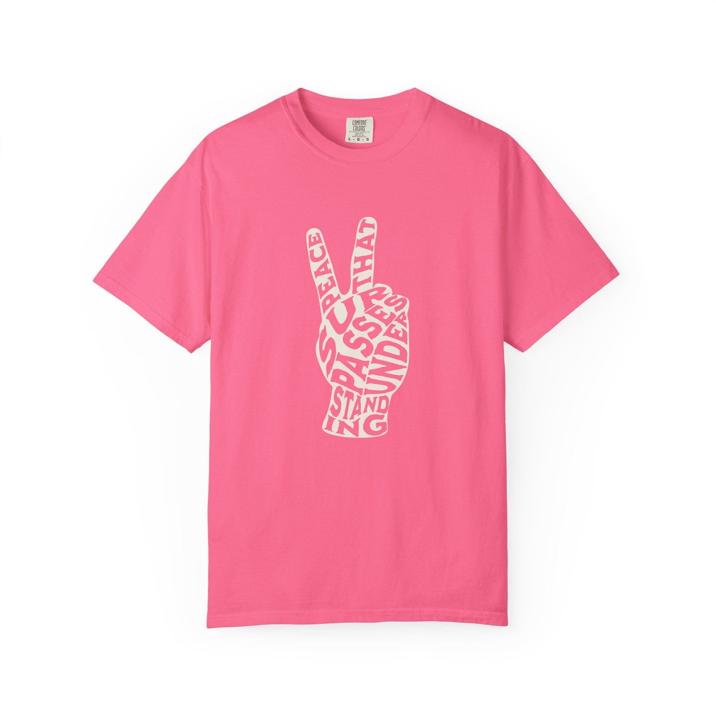 "PEACE" UNISEX PREMIUM TEE