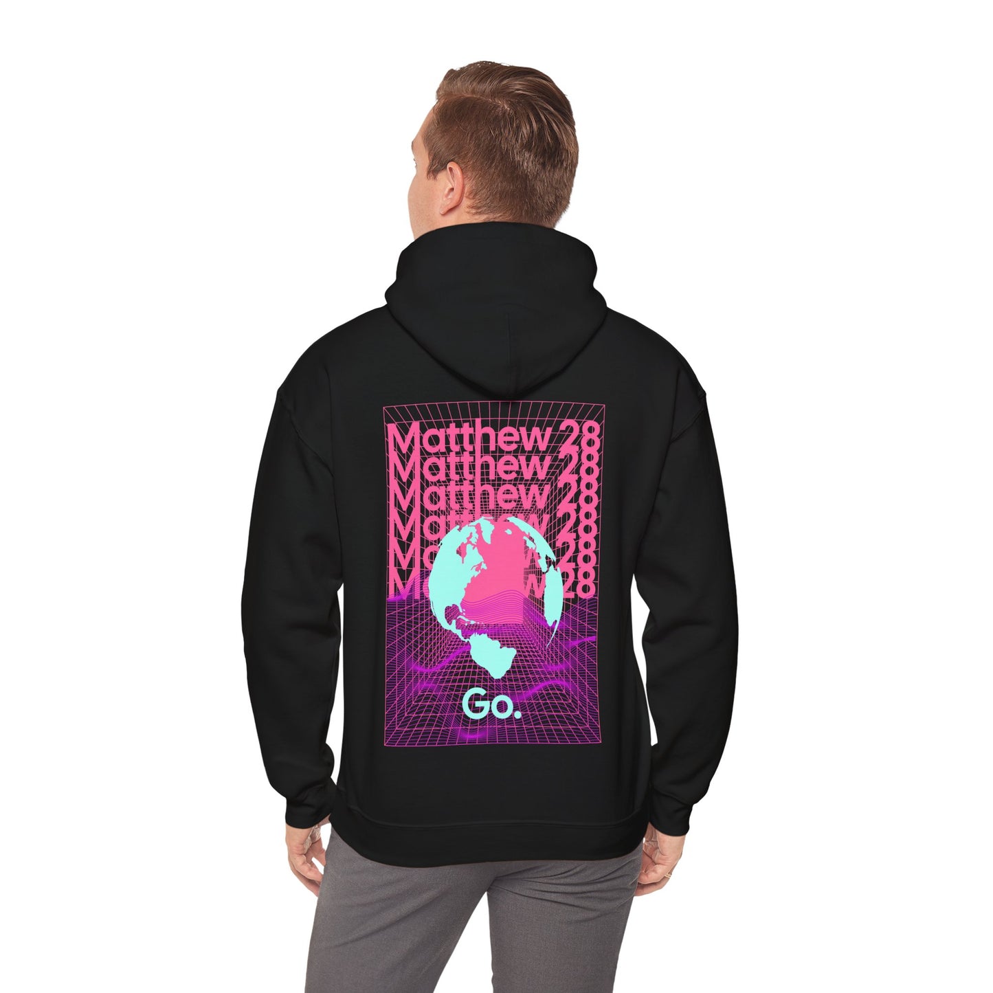 Go. Matthew 28" Adult Unisex Hoodie