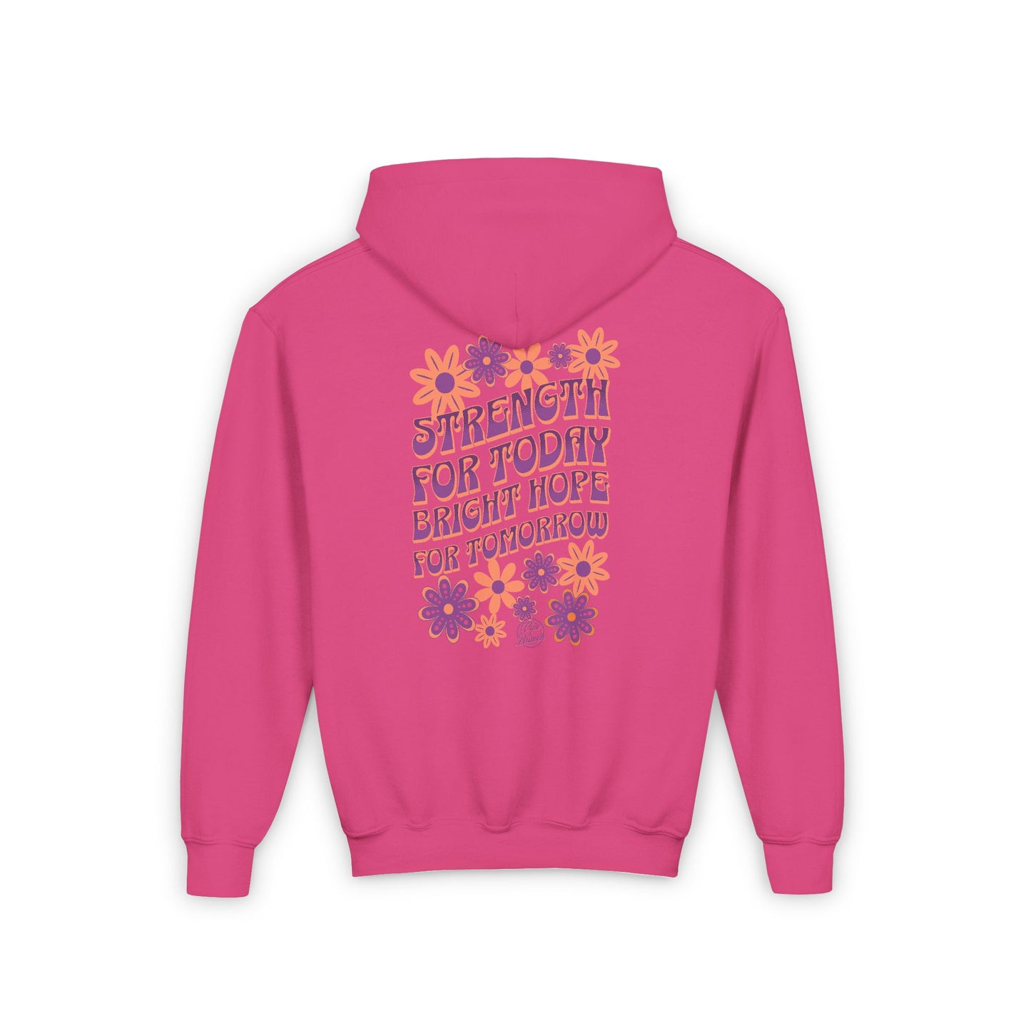 "Strength & Bright Hope" Kids Heavy Weight Hoodie