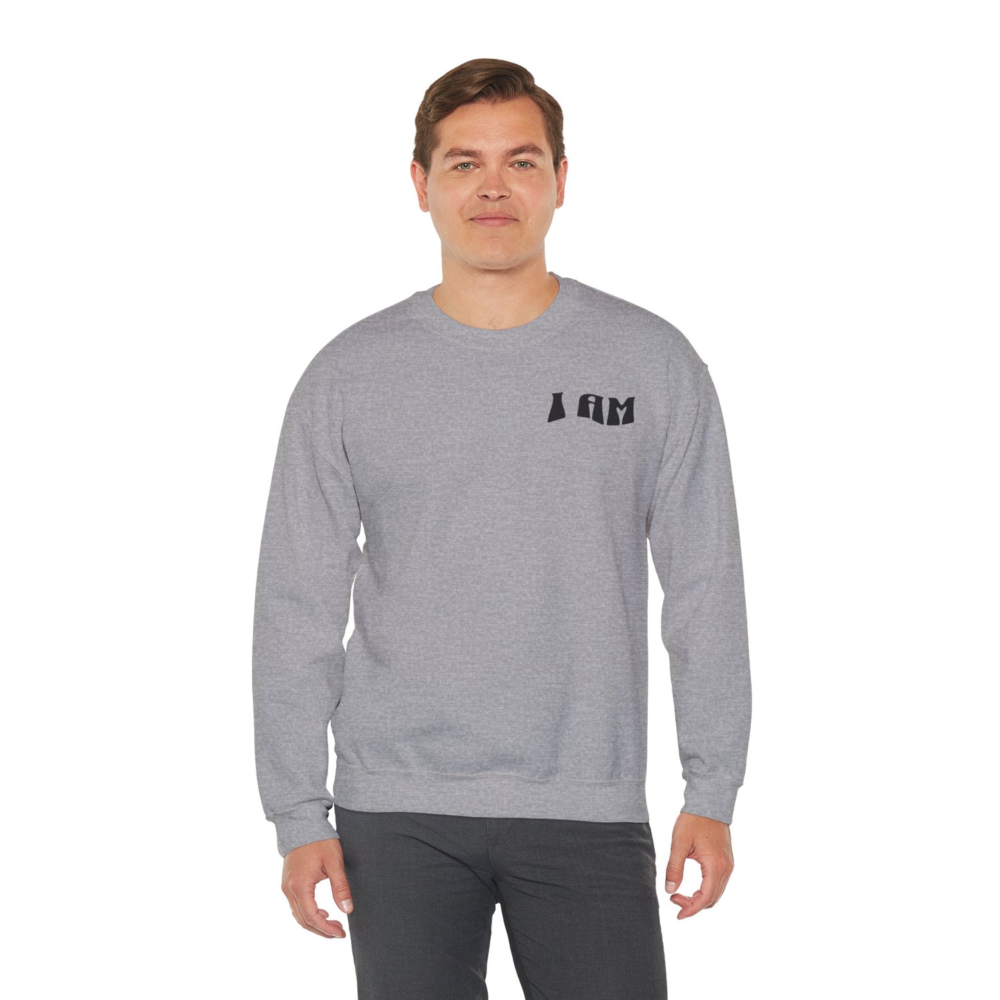 "I Am Who I Am" Adult Crewneck Sweatshirt