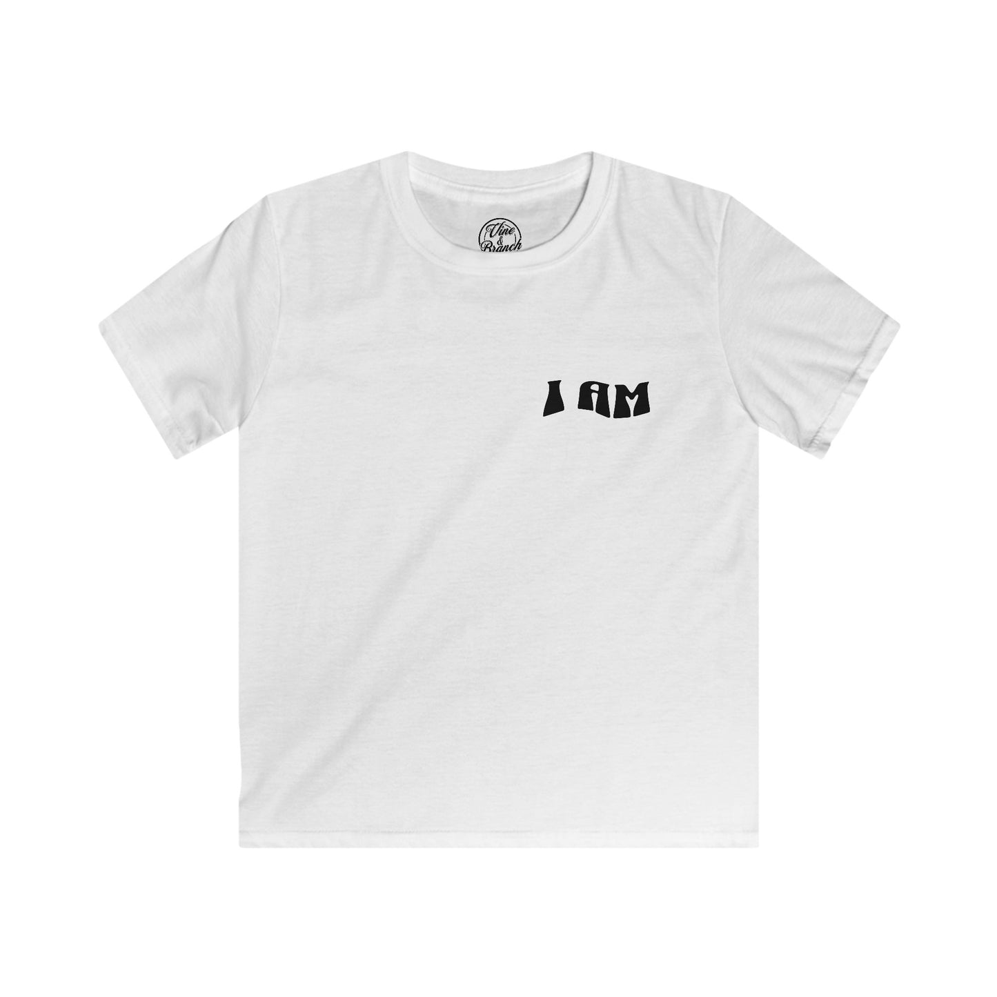 "I Am Who I Am" Kids Softstyle Tee