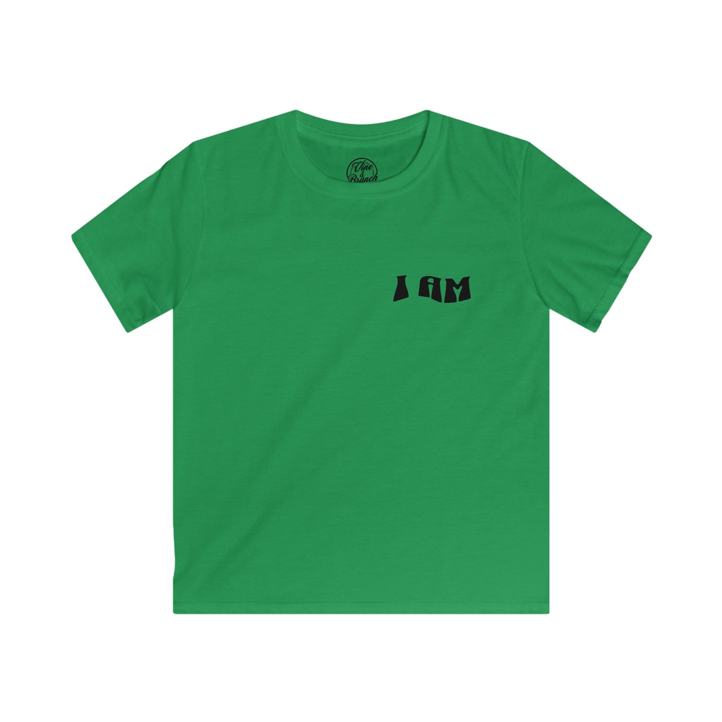 "I Am Who I Am" Kids Softstyle Tee