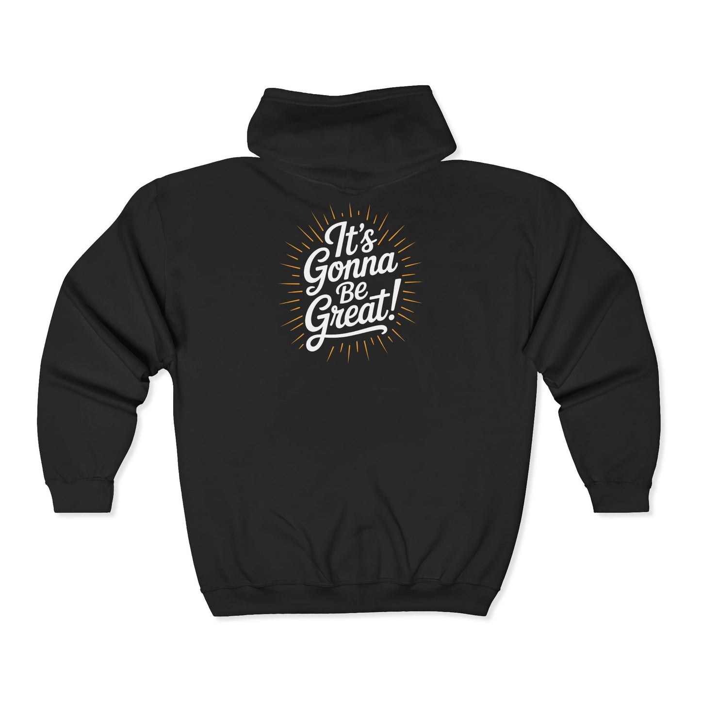 WIS "IT'S GONNA BE GREAT" UNISEX FULL ZIP HOODIE