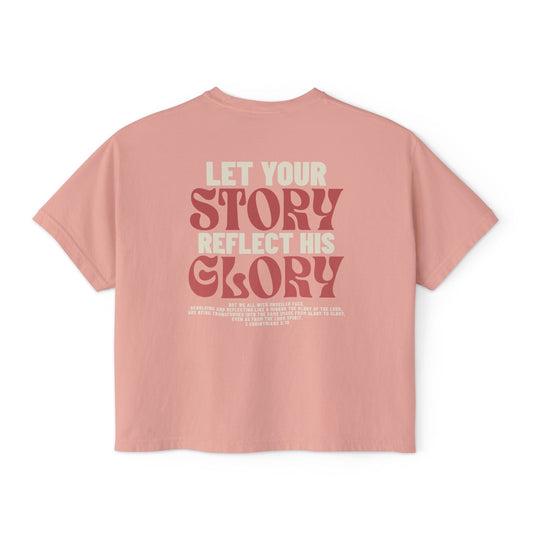 "GLORY" WOMENS PREMIUM BOXY TEE