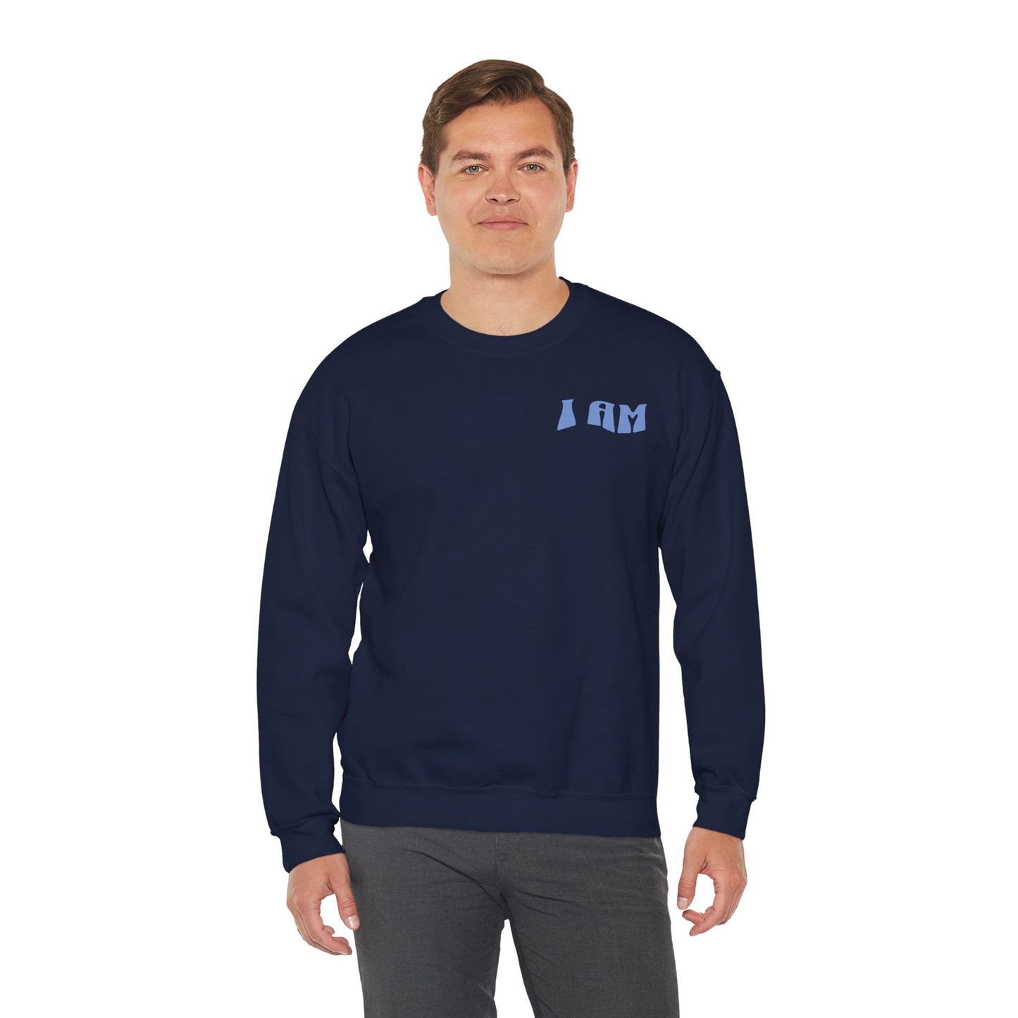 "I Am Who I Am" Adult Crewneck Sweatshirt