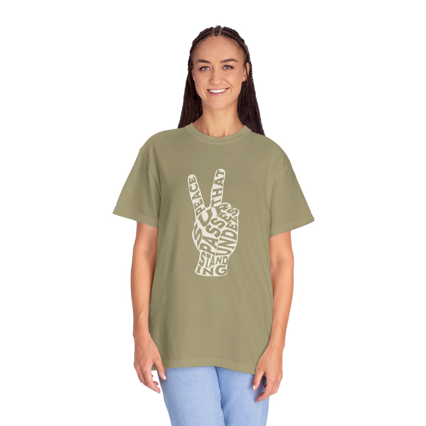 "PEACE" UNISEX PREMIUM TEE