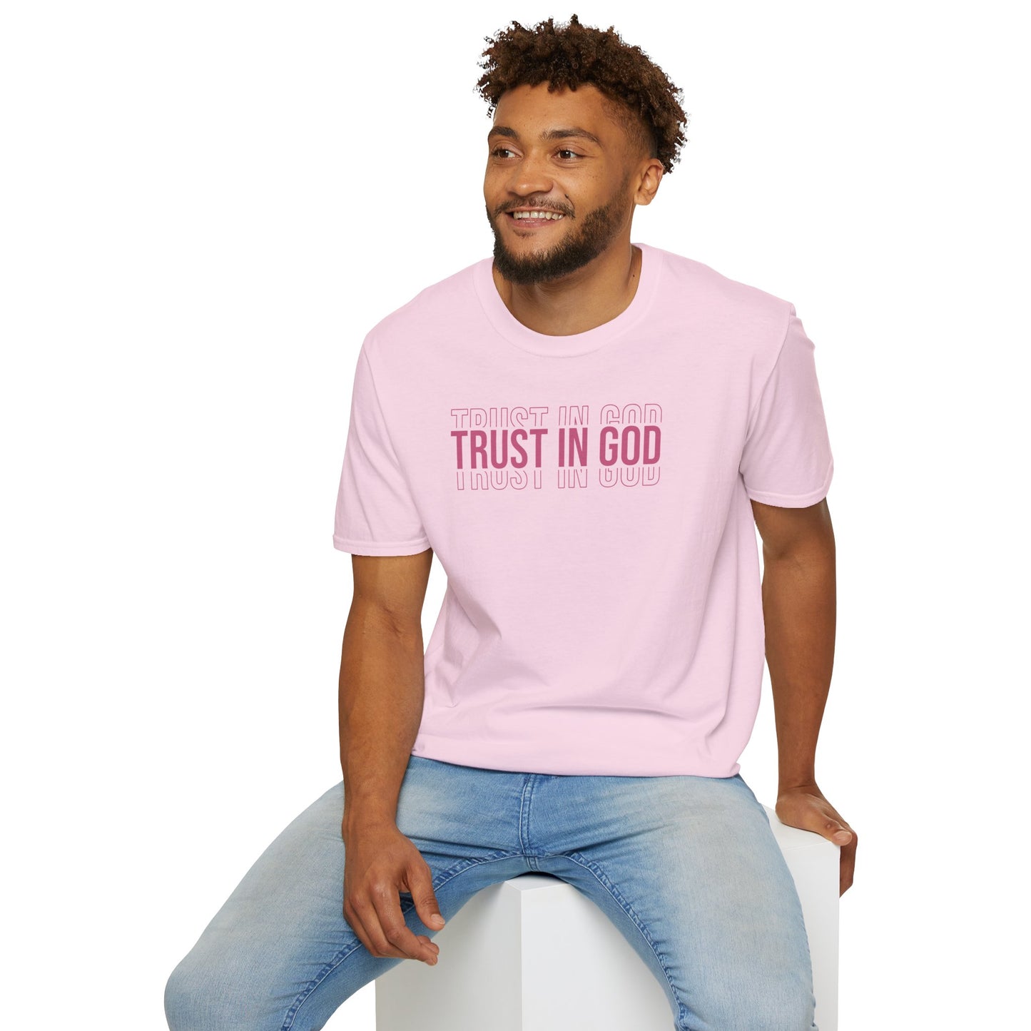 "Trust In God" Unisex Softstyle Tee