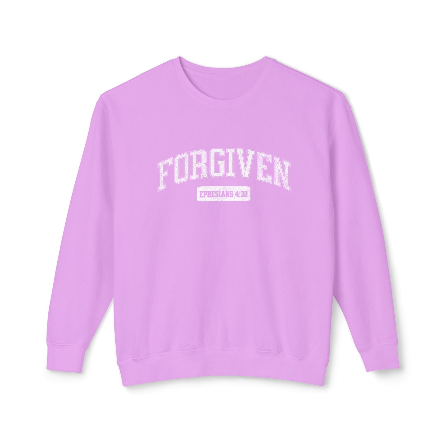 "FORGIVEN" VARSITY UNISEX PREMIUM SWEATSHIRT