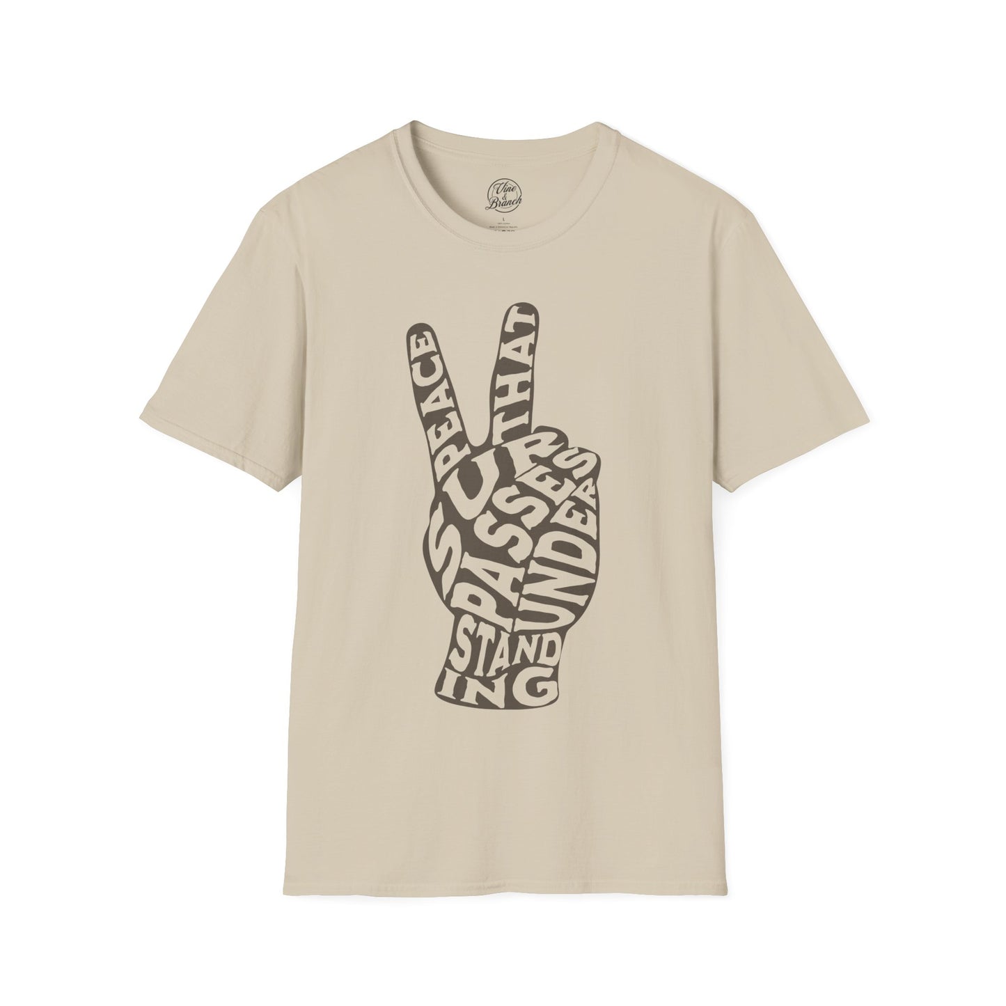 "Peace" Unisex Softstyle Tee