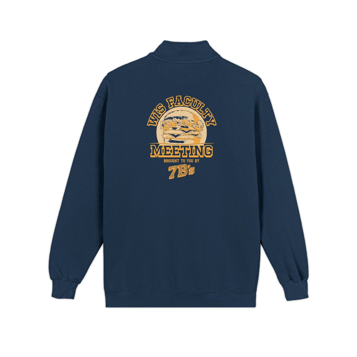 WIS "FACULTY MEETING" UNISEX PREMIUM QUARTER-ZIP SWEATSHIRT