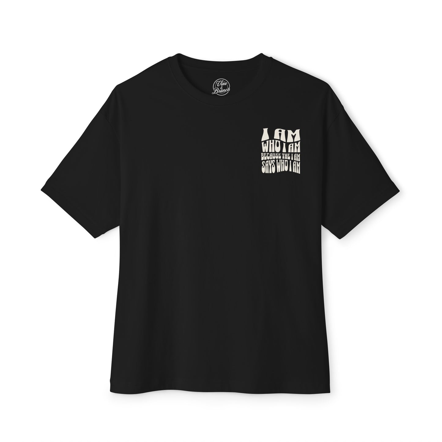 "I Am Who I AM" Adult Unisex Oversized Boxy Tee