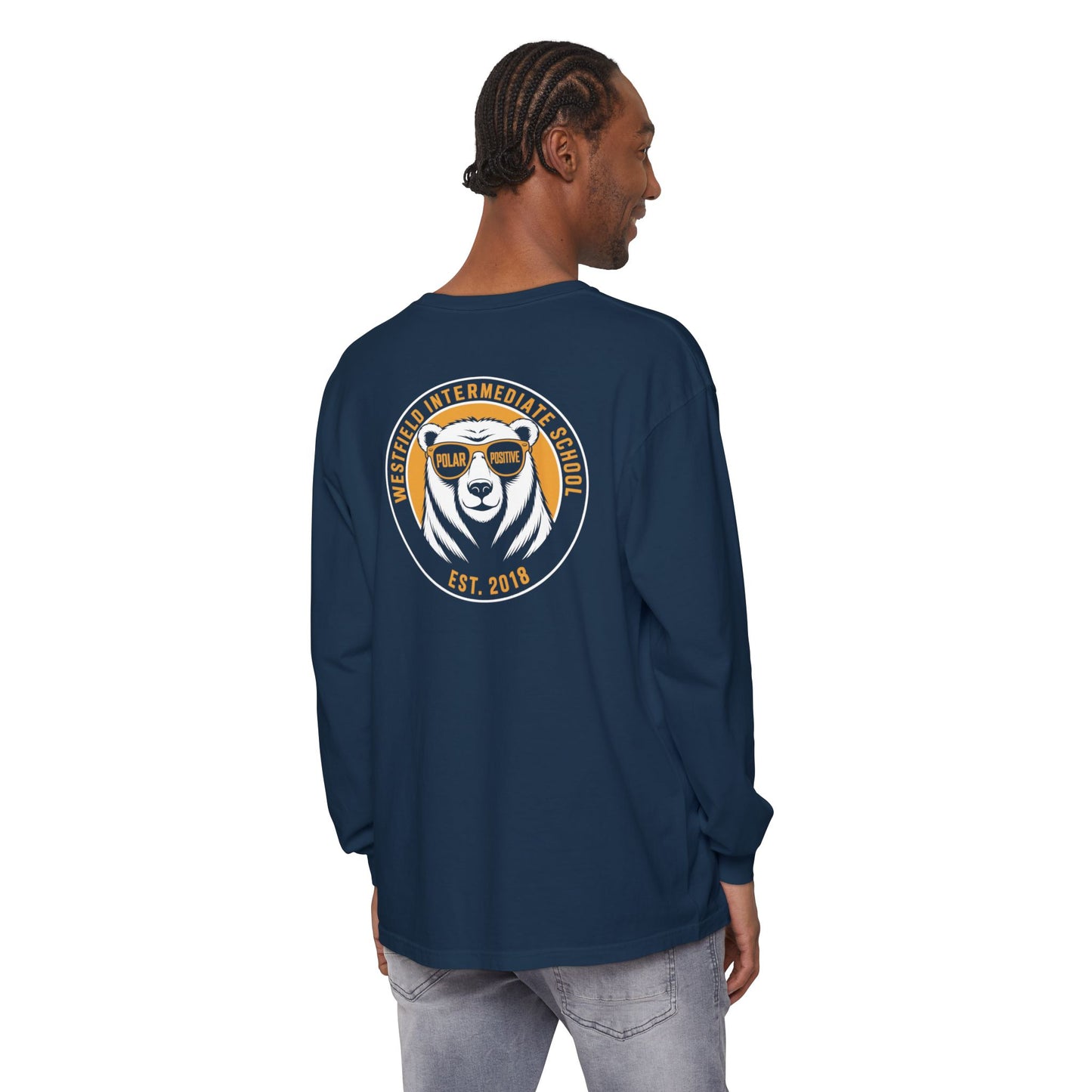 WIS "POLAR POSITIVE" UNISEX PREMIUM LONG SLEEVE TEE