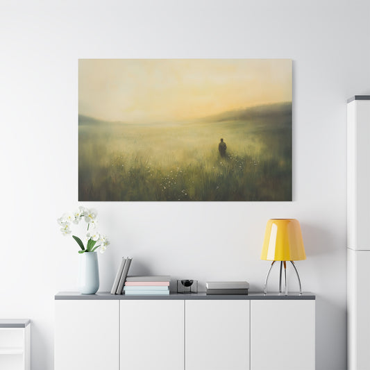 "Green Pastures" Canvas Print