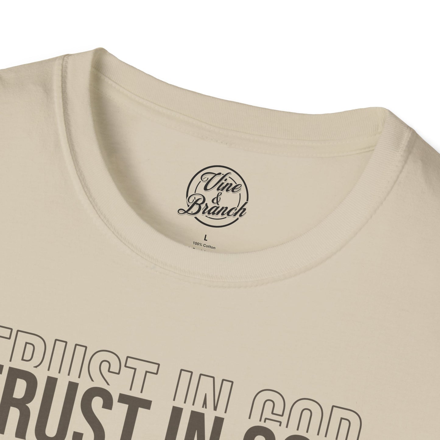 "Trust In God" Unisex Softstyle Tee