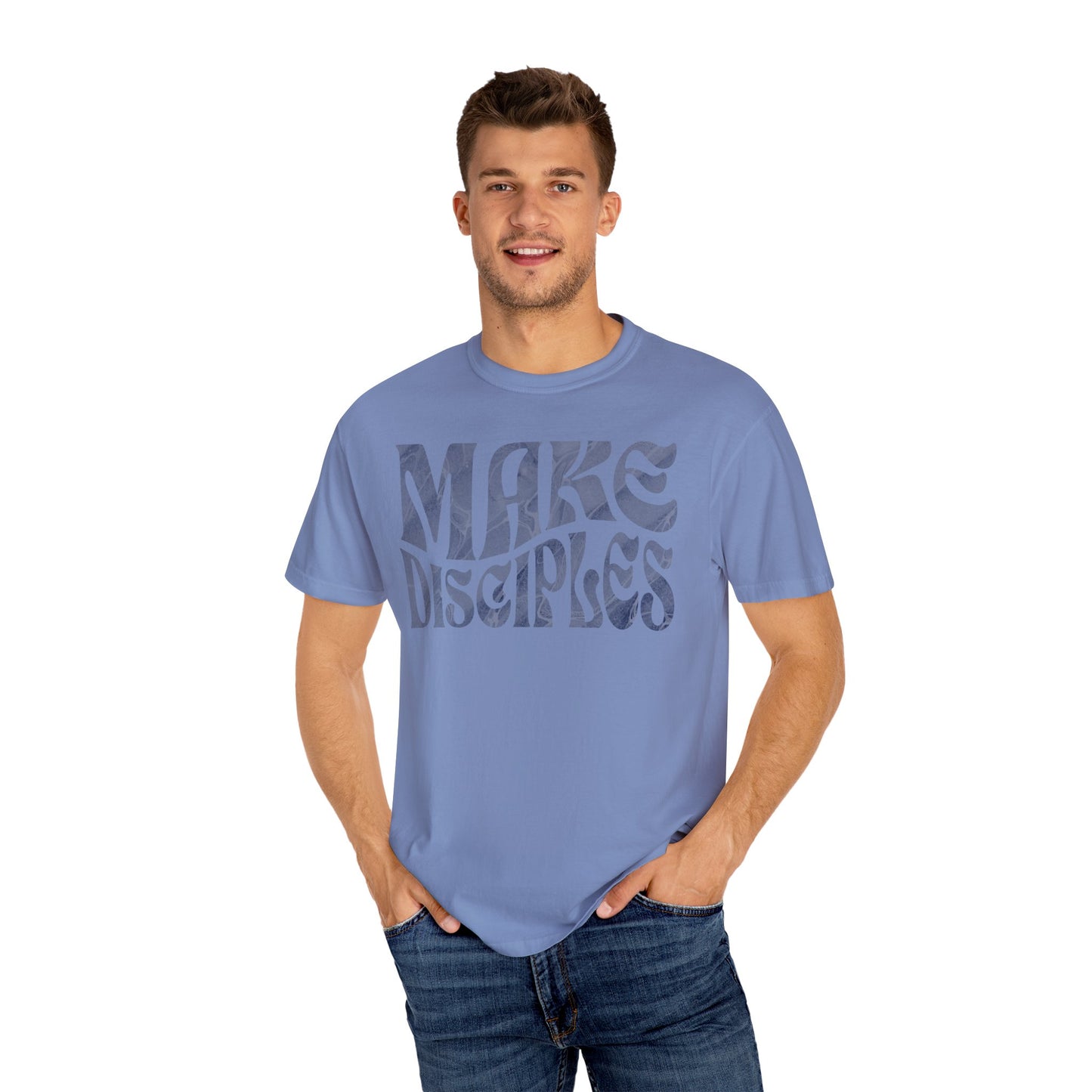 "Make Disciples" Unisex Garment-Dyed T-shirt