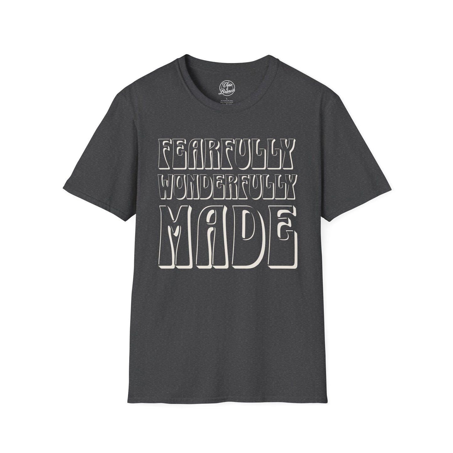 "Fearfully Wonderfully Made" Unisex Softstyle Tee