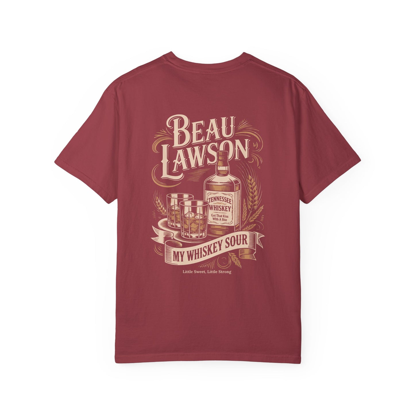 Beau Lawson "My Whiskey Sour" Western Unisex Garment-Dyed T-shirt