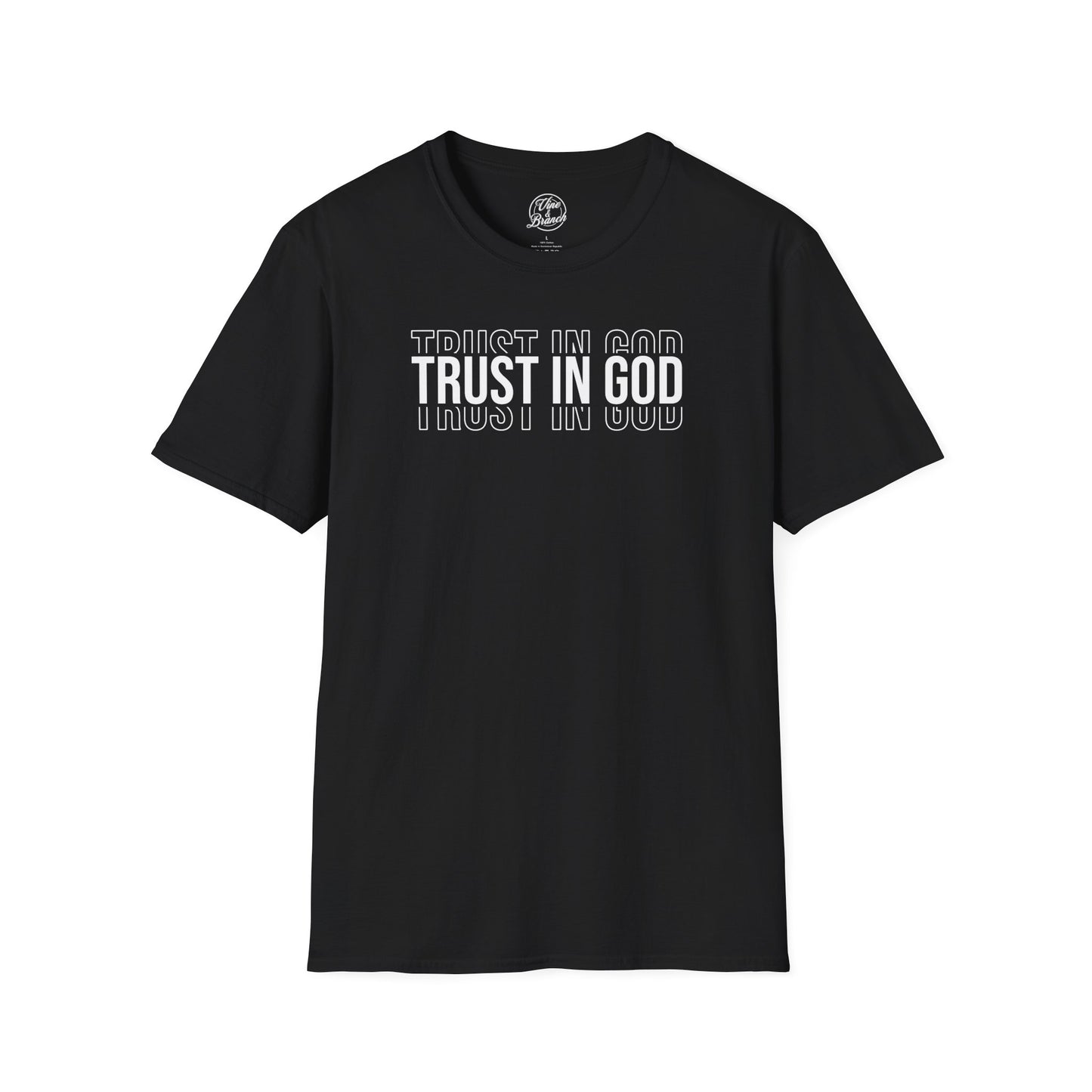 "Trust In God" Unisex Softstyle Tee