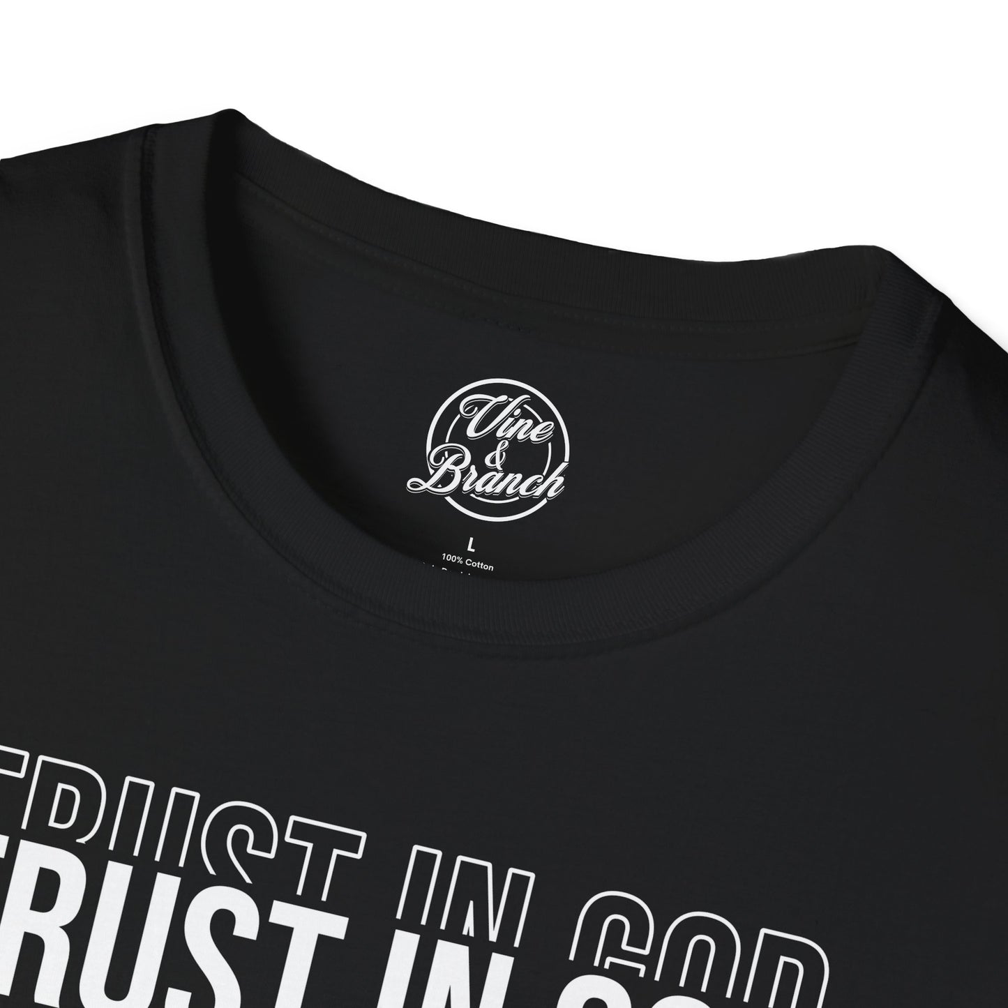 "Trust In God" Unisex Softstyle Tee