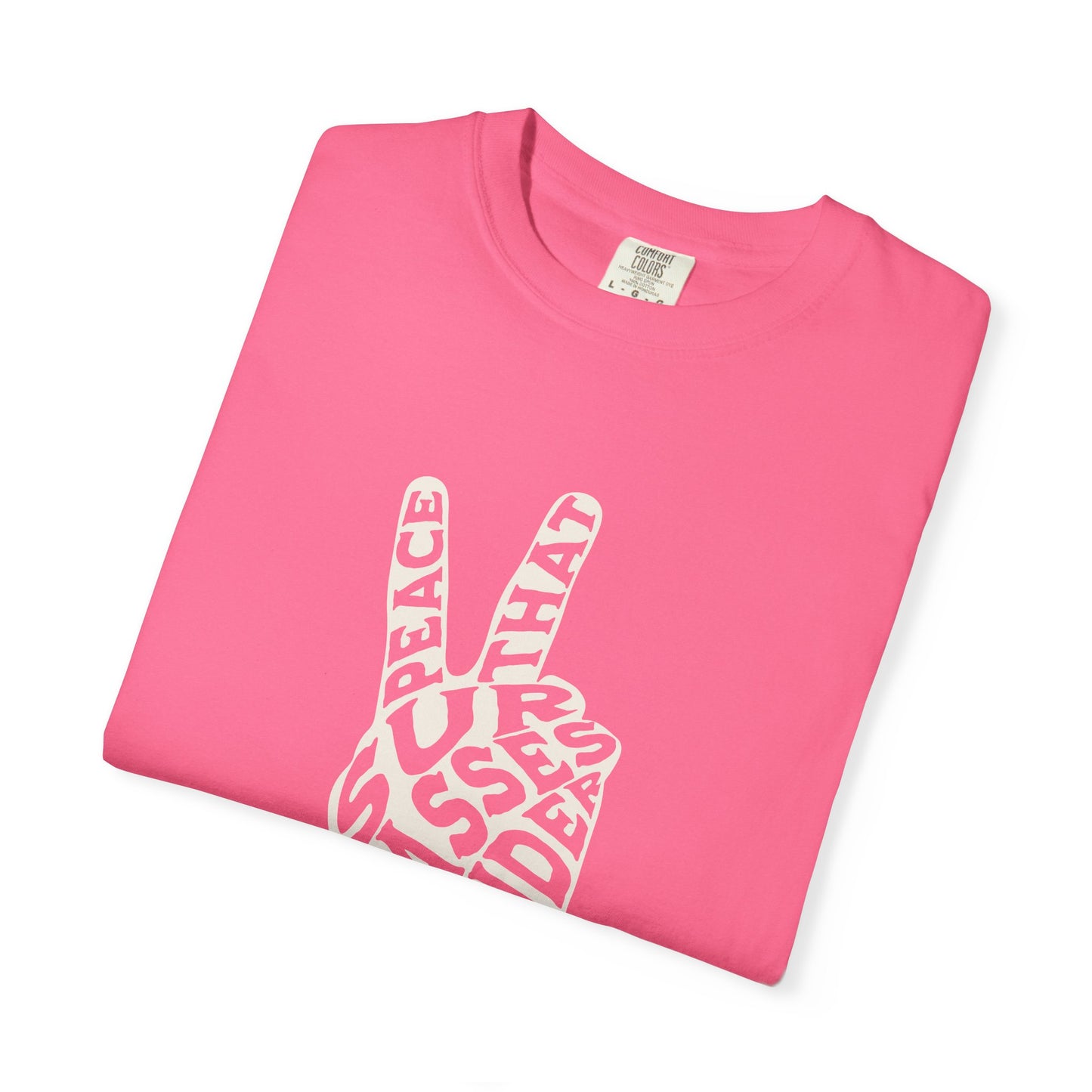 "PEACE" UNISEX PREMIUM TEE
