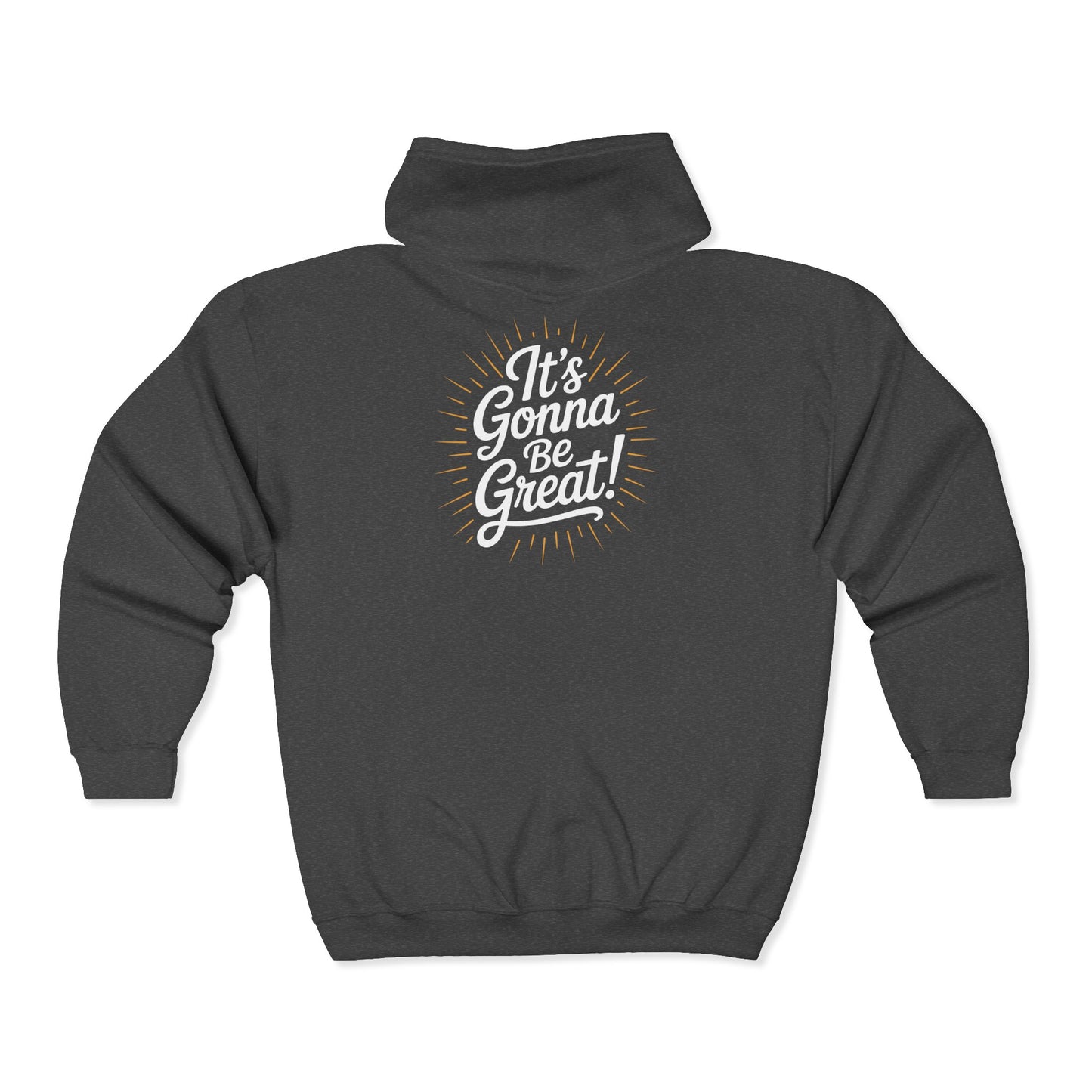 WIS "IT'S GONNA BE GREAT" UNISEX FULL ZIP HOODIE