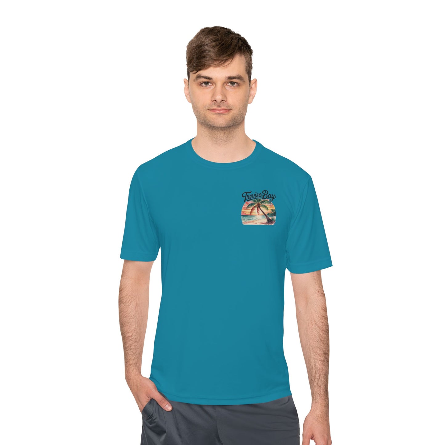 "Wasting Away in Treviso Bay" Unisex Moisture Wicking Tee
