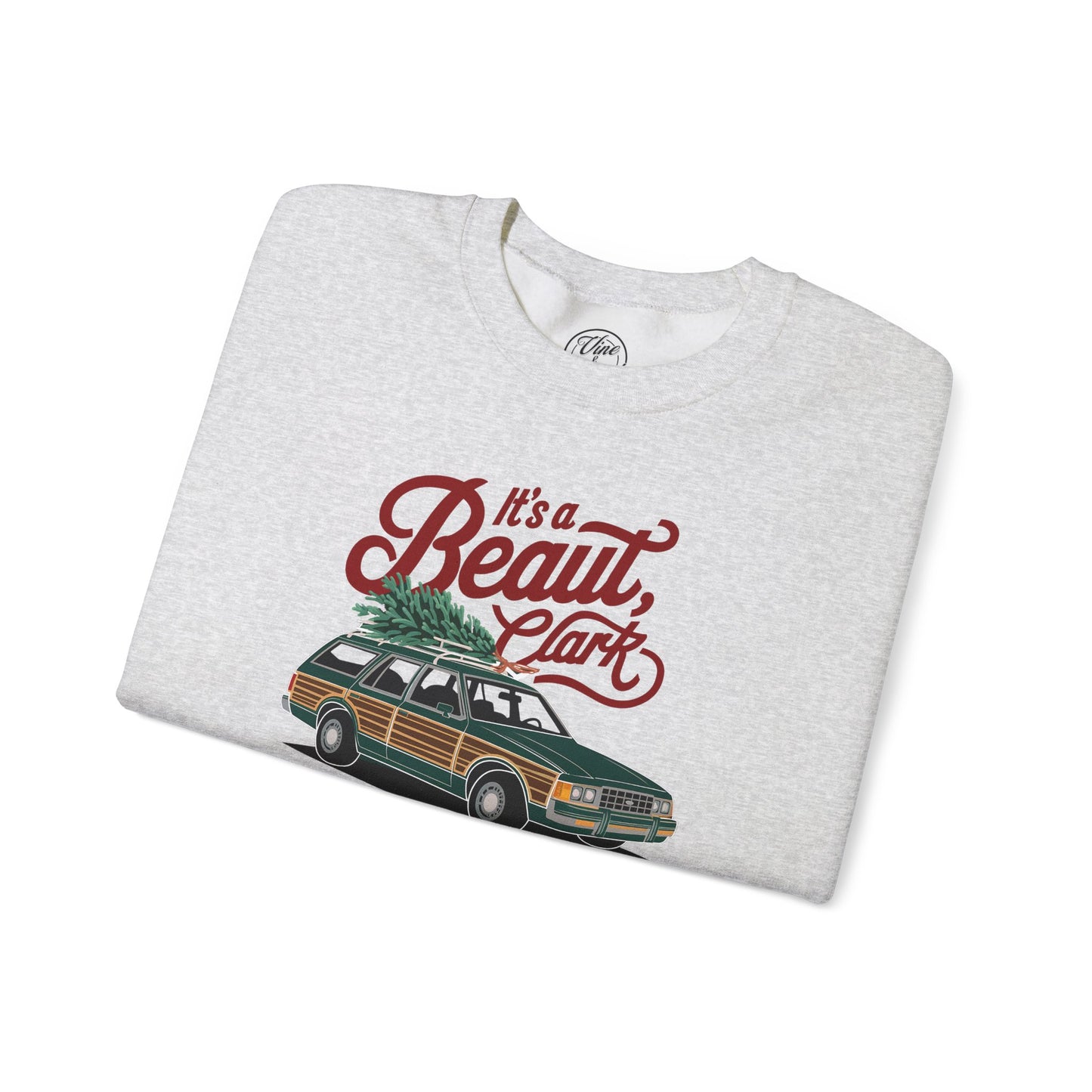 "It's A Beaut, Clark" Christmas Crewneck Sweatshirt