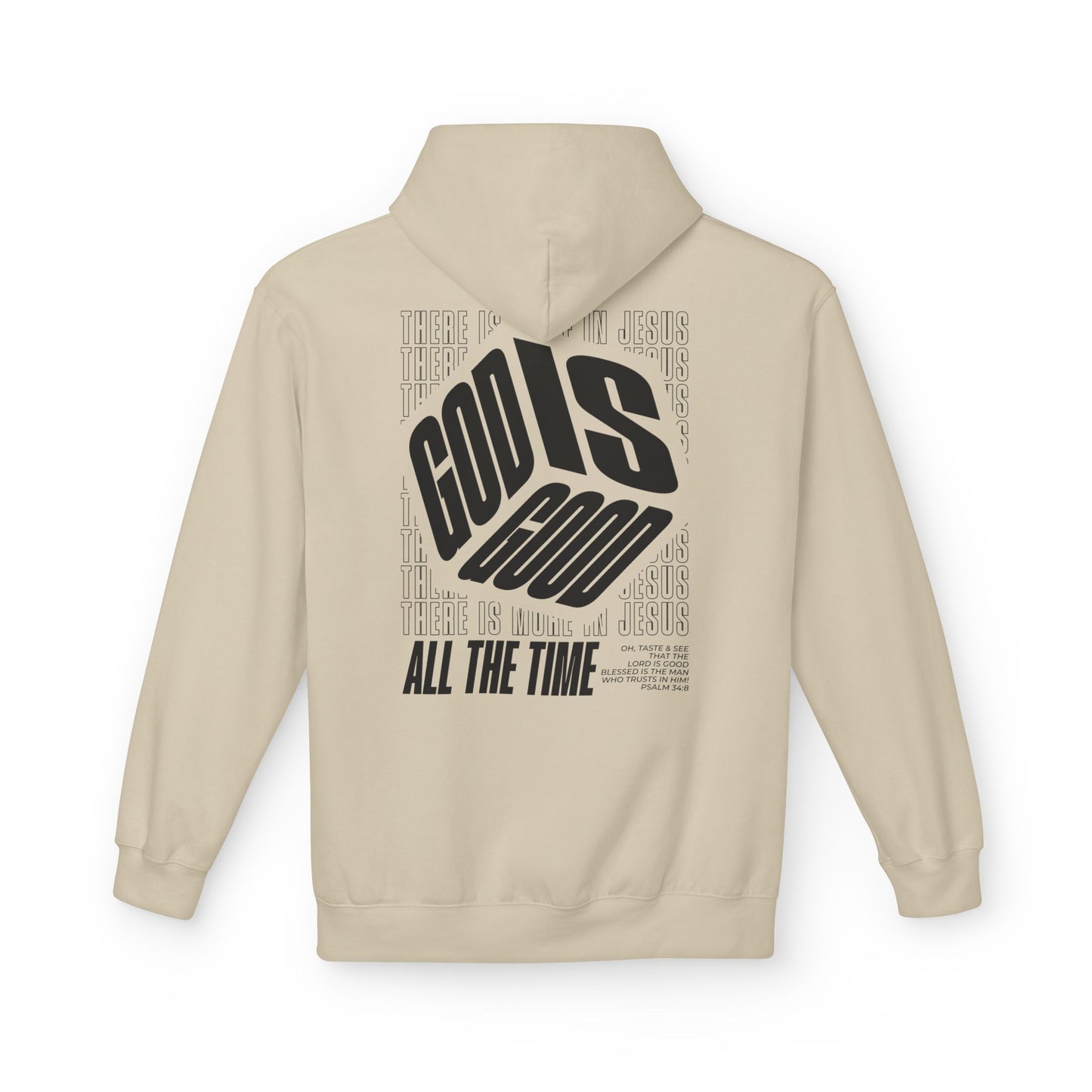 "God Is Good" Midweight Softstyle Fleece Hoodie