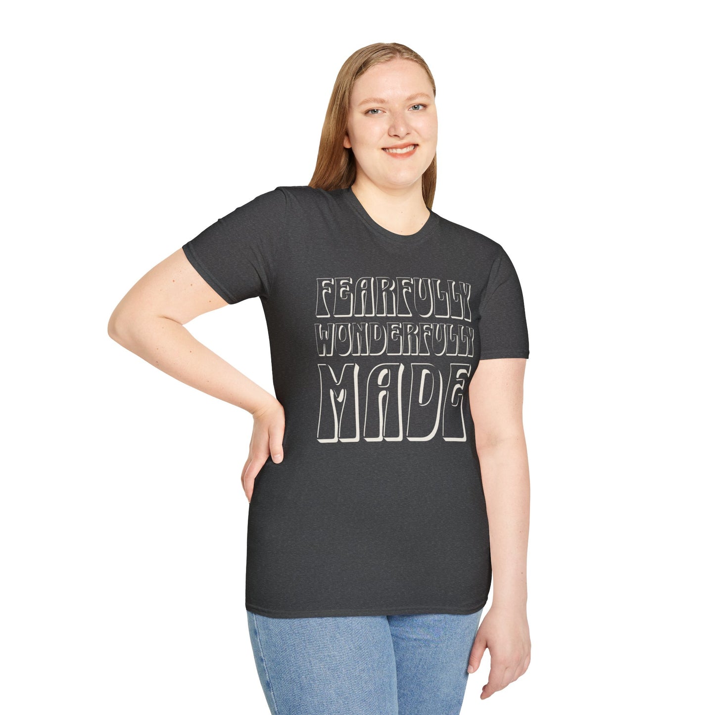 "Fearfully Wonderfully Made" Unisex Softstyle Tee