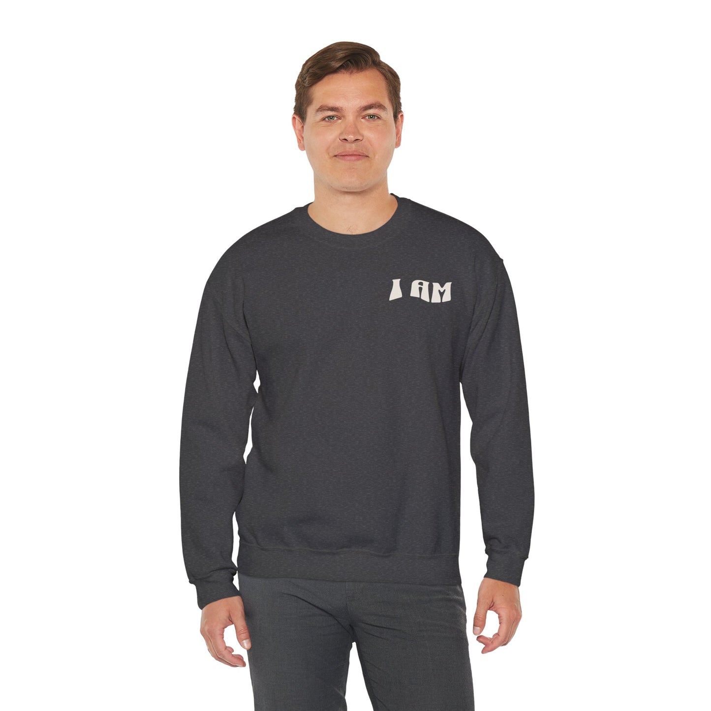 "I Am Who I Am" Adult Crewneck Sweatshirt