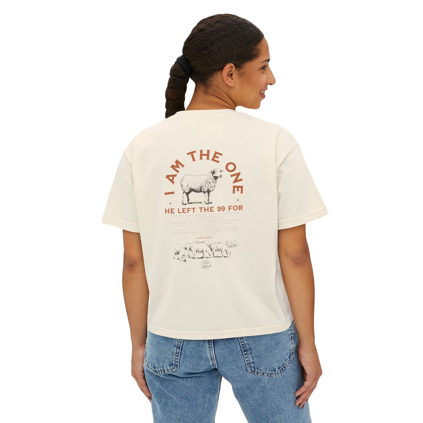 "I AM THE ONE" WOMEN'S BOXY TEE