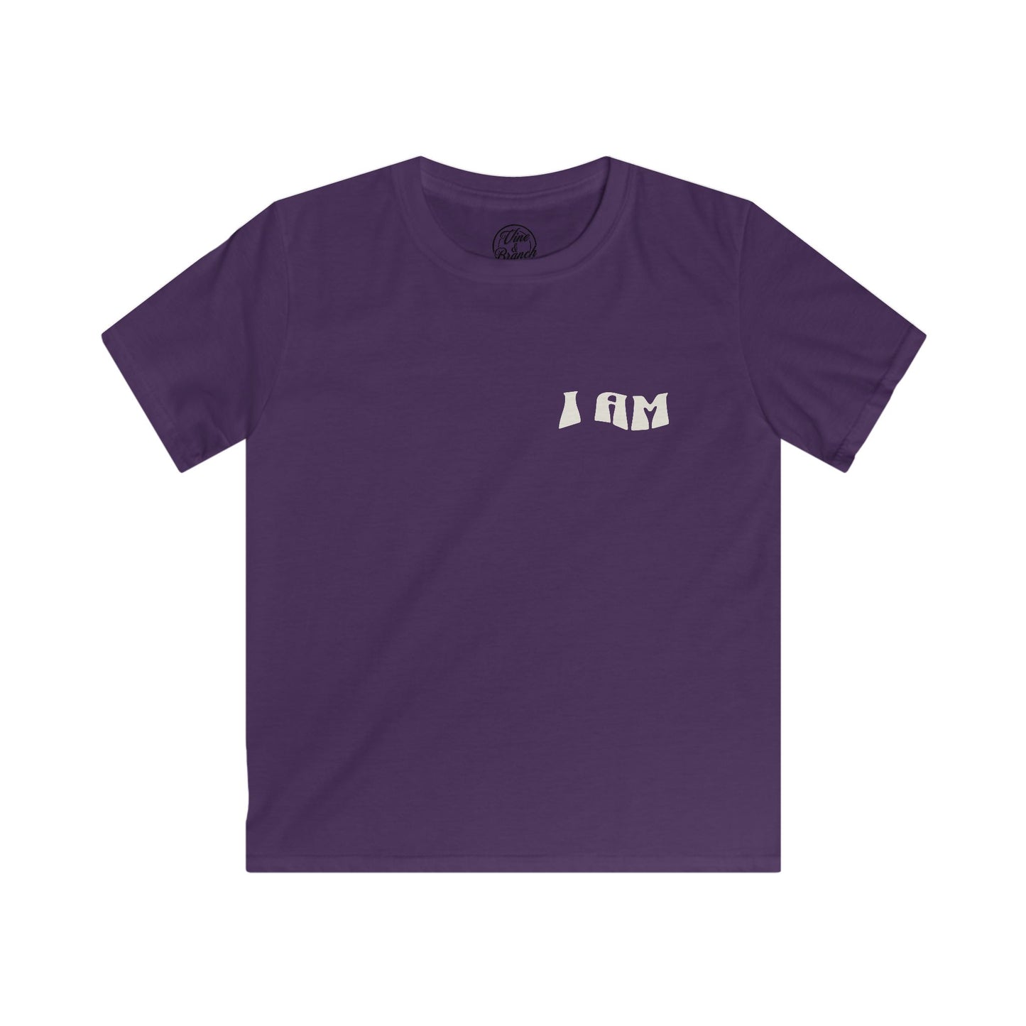 "I Am Who I Am" Kids Softstyle Tee