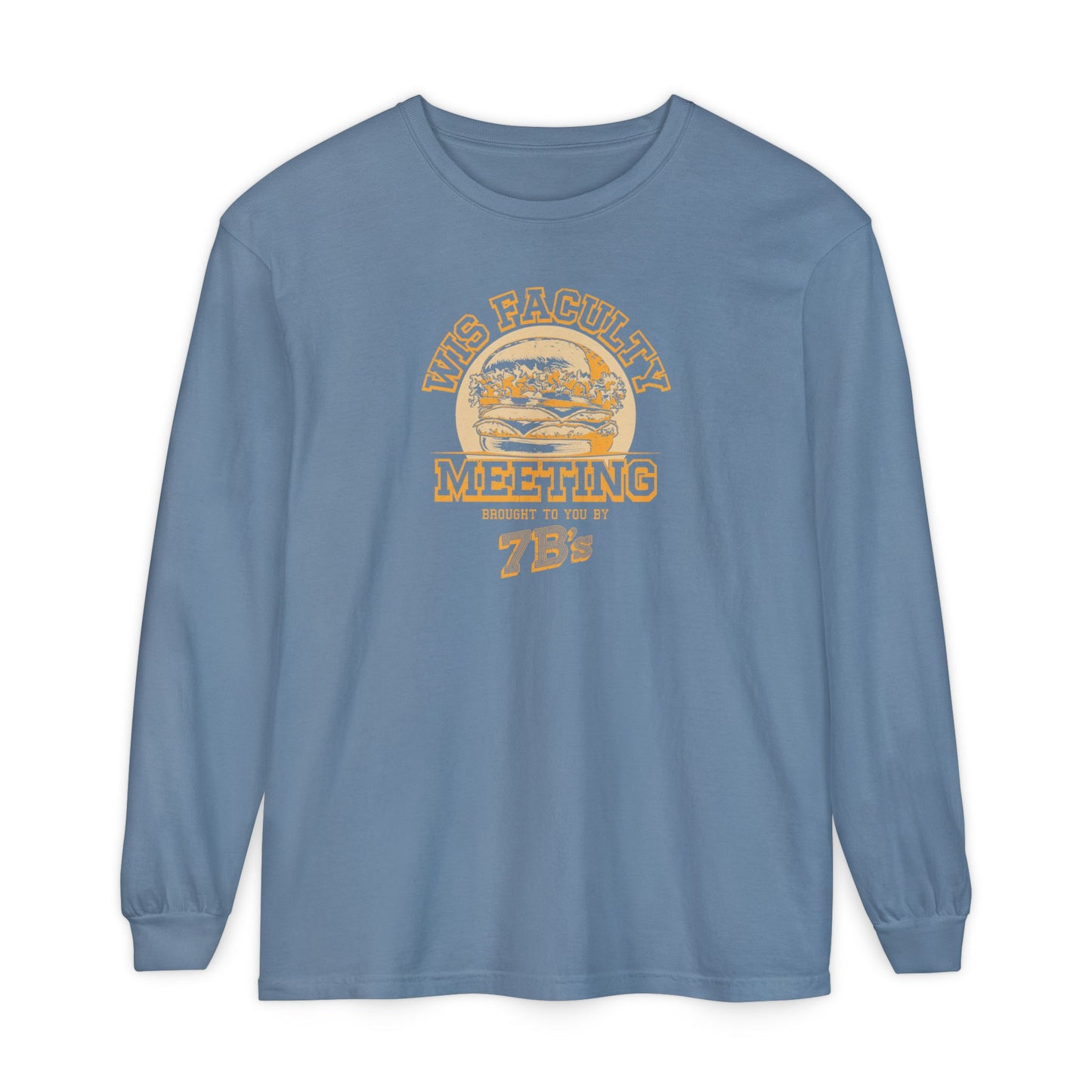 WIS "FACULTY MEETING" UNISEX PREMIUM LONG SLEEVE TEE