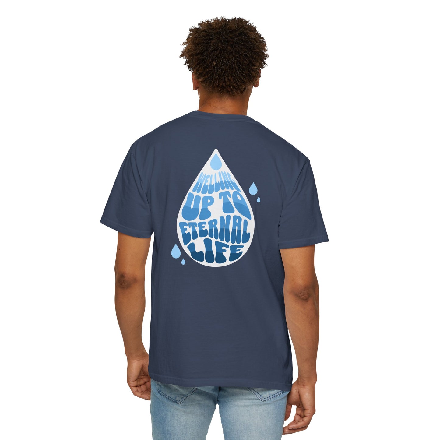"LIVING WATER" UNISEX PREMIUM TEE