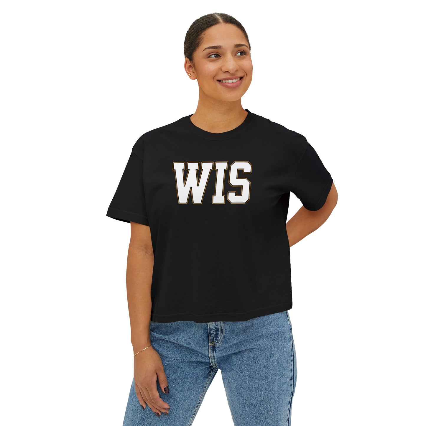 WIS "IT'S GONNA BE GREAT!" PREMIUM WOMEN'S BOXY TEE