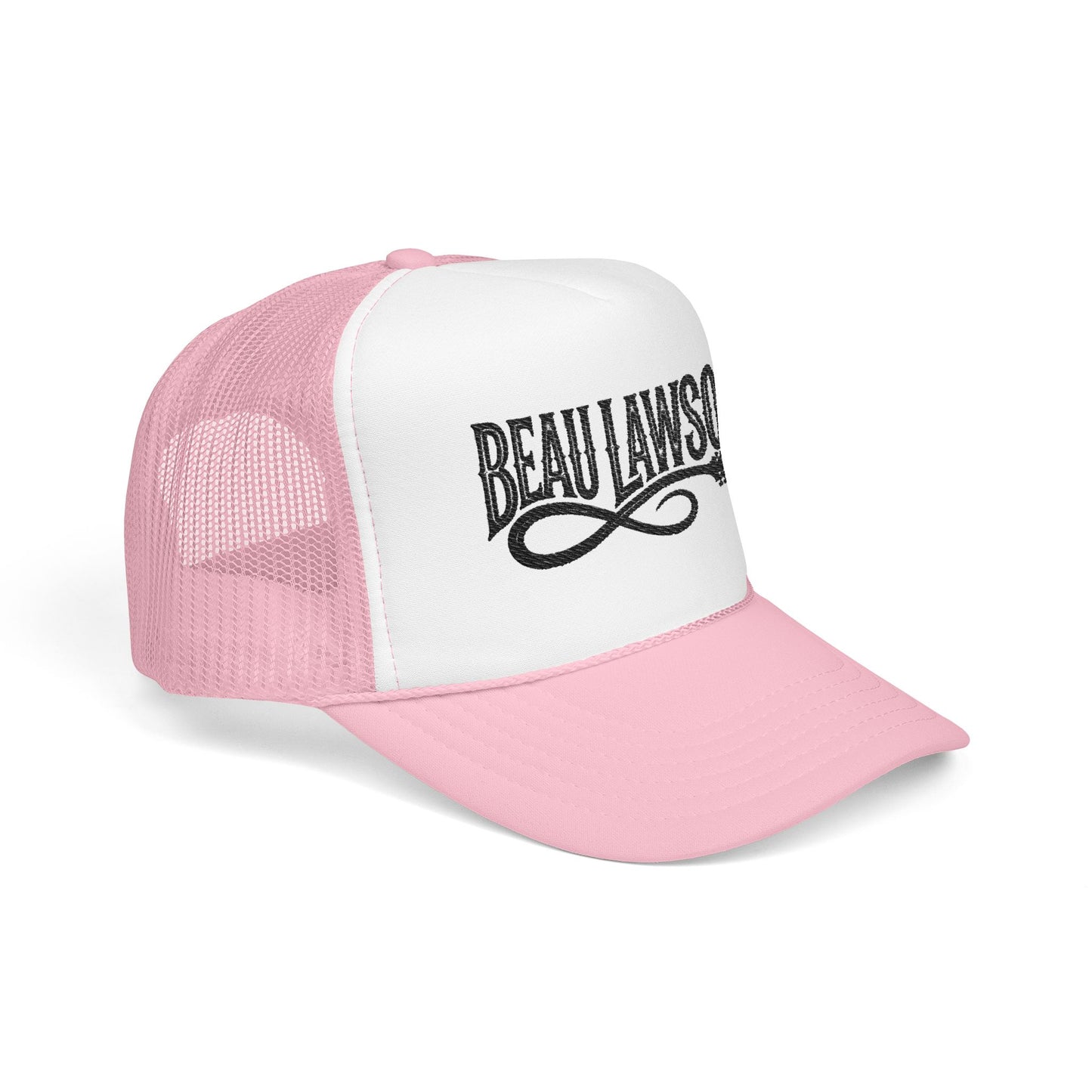 Beau Lawson Pink Foam Trucker Hat