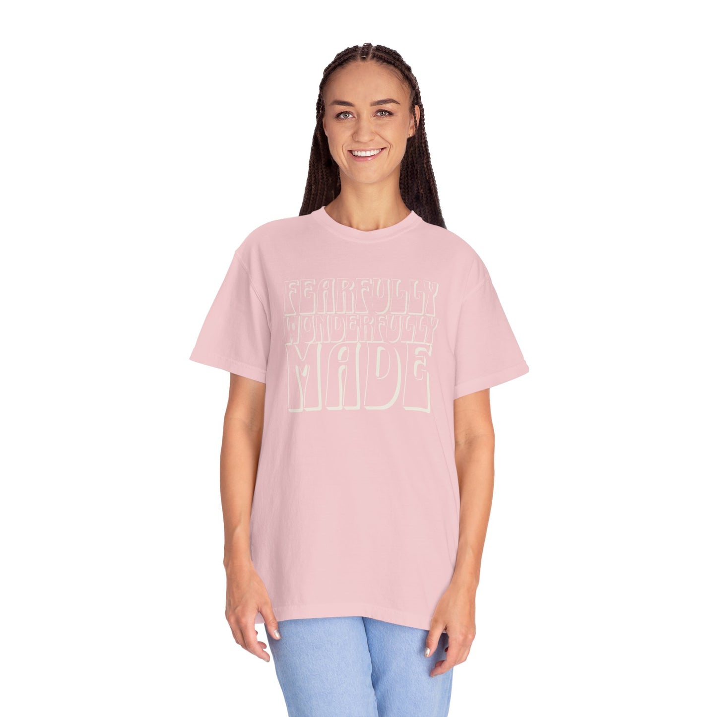 "FEARFULLY WONDERFULLY MADE" UNISEX PREMIUM TEE