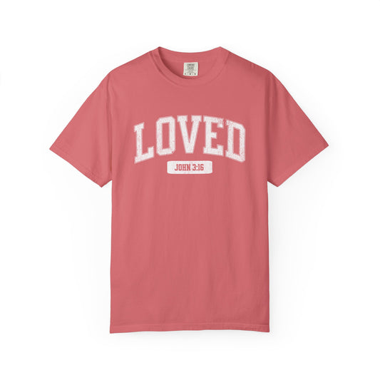 VARSITY "LOVED" UNISEX PREMIUM TEE