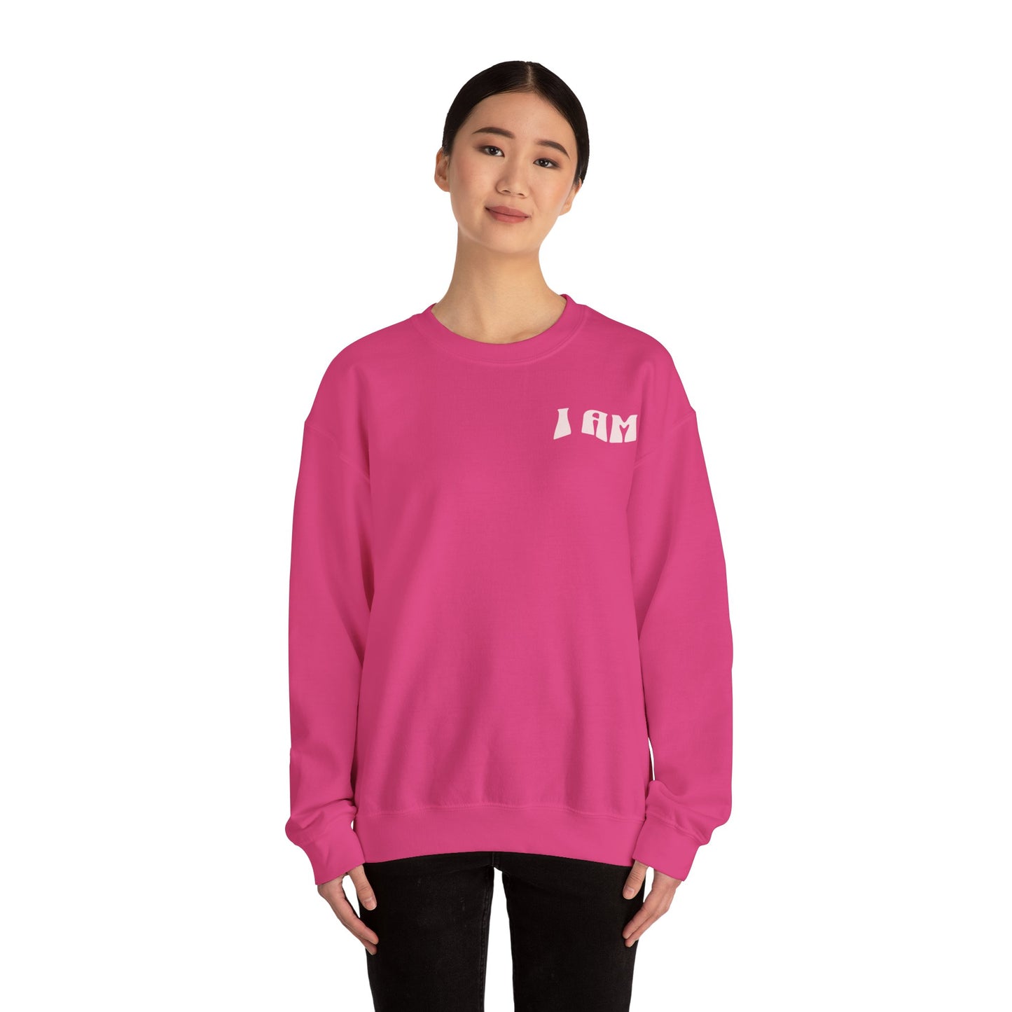 "I Am Who I Am" Adult Crewneck Sweatshirt