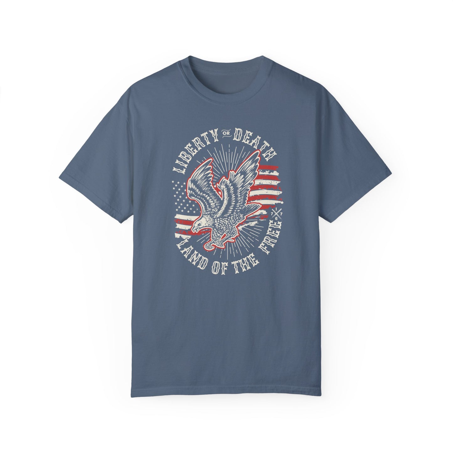 "Liberty or Death" Adult Unisex Garment-Dyed Tee