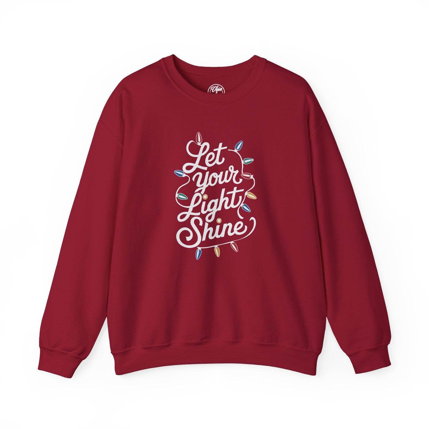 "Let Your Light Shine" Christmas Sweatshirt