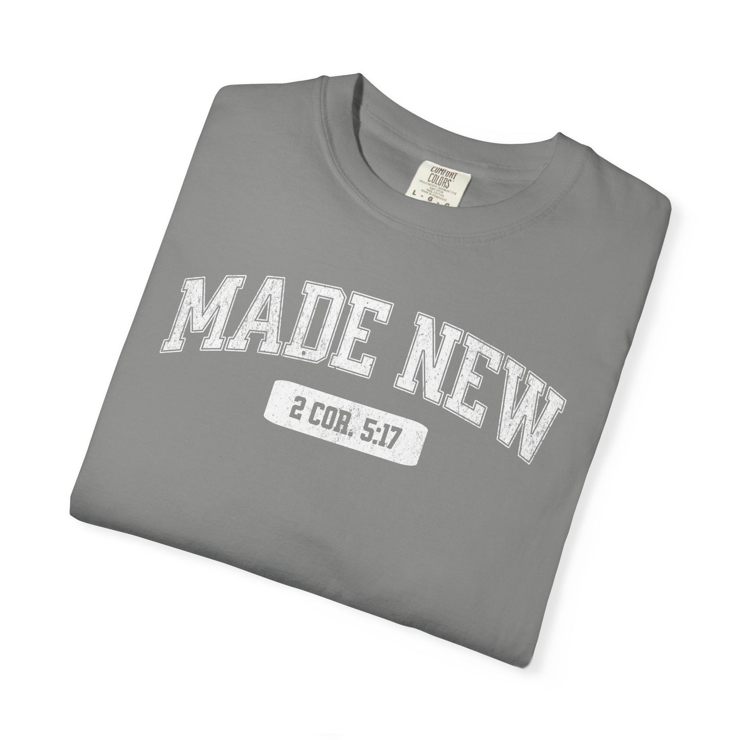 VARSITY "MADE NEW" UNISEX PREMIUM TEE