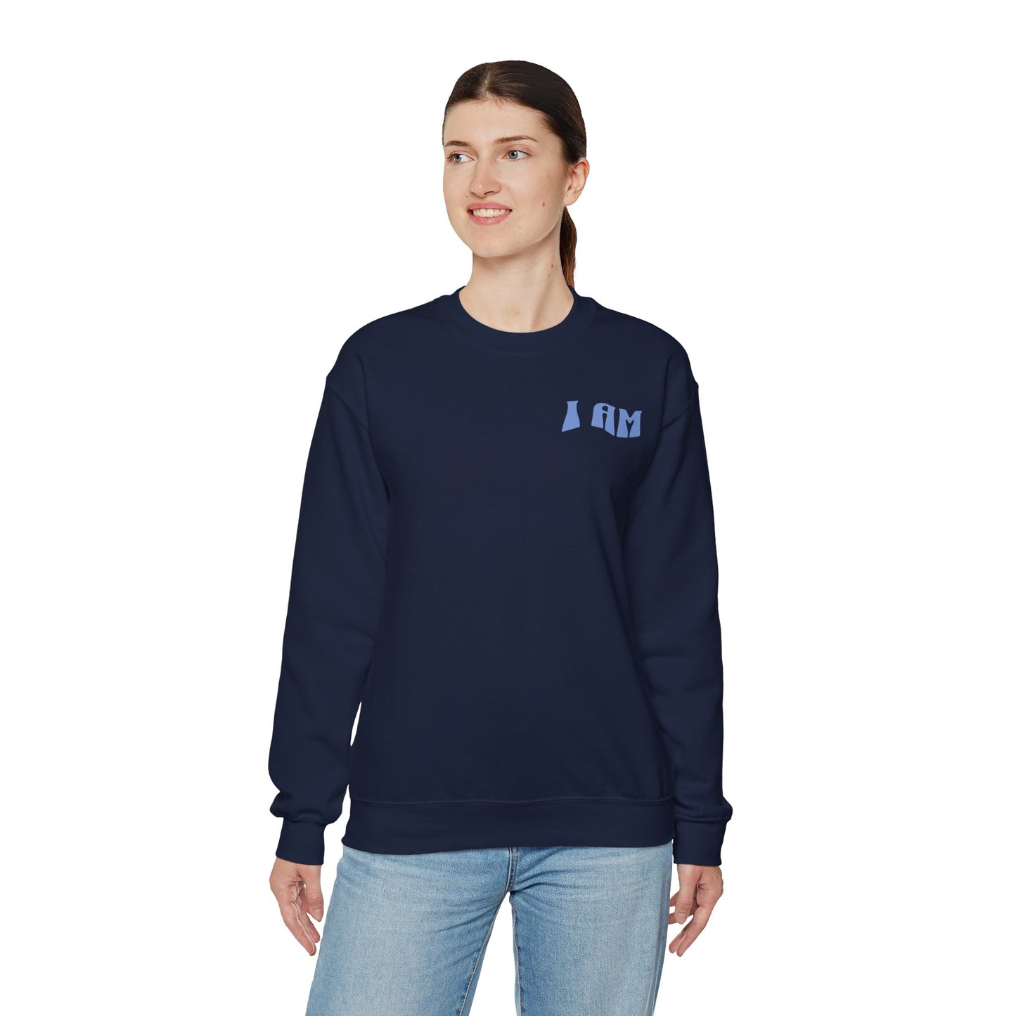 "I Am Who I Am" Adult Crewneck Sweatshirt