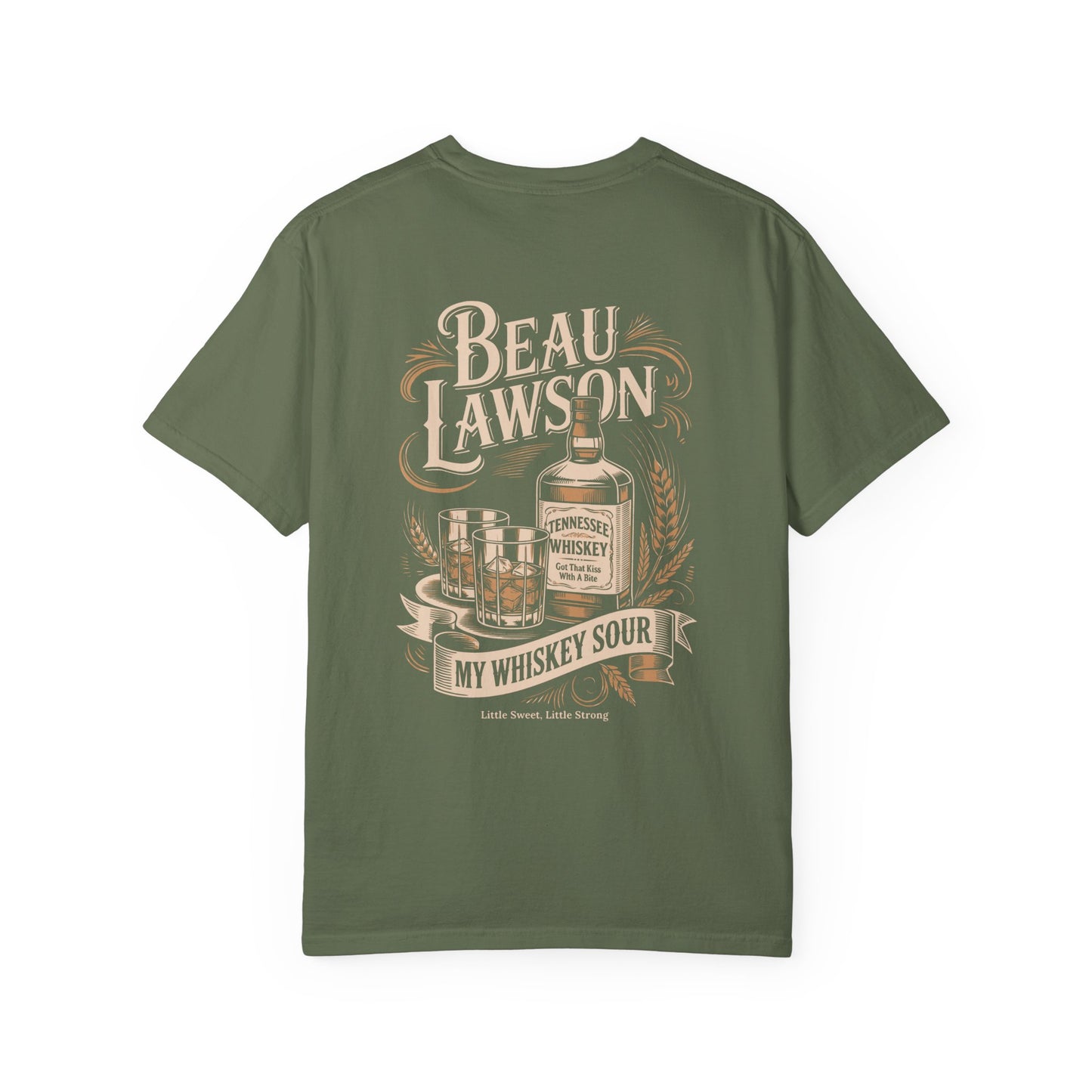 Beau Lawson "My Whiskey Sour" Western Unisex Garment-Dyed T-shirt