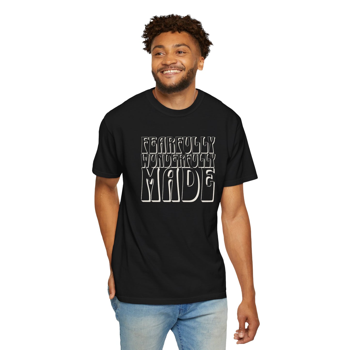 "FEARFULLY WONDERFULLY MADE" UNISEX PREMIUM TEE