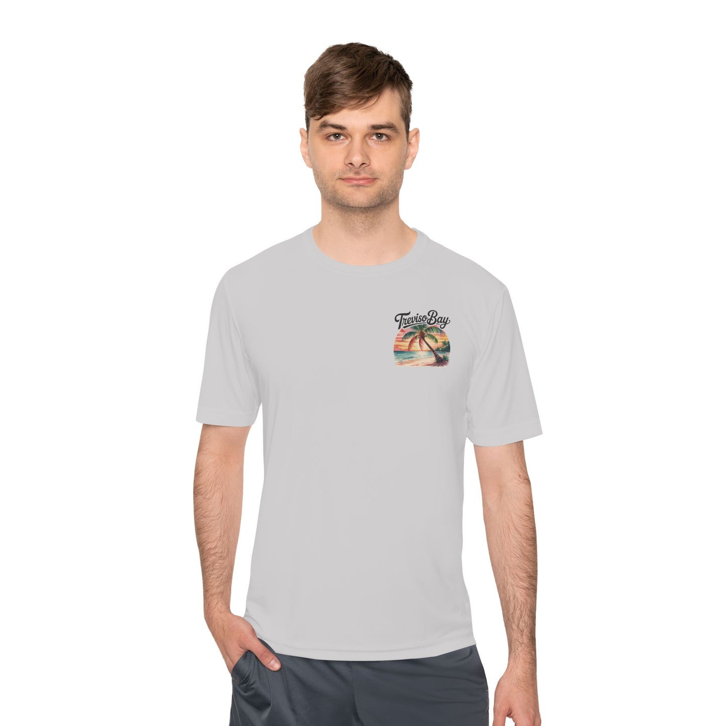 "Wasting Away in Treviso Bay" Unisex Moisture Wicking Tee