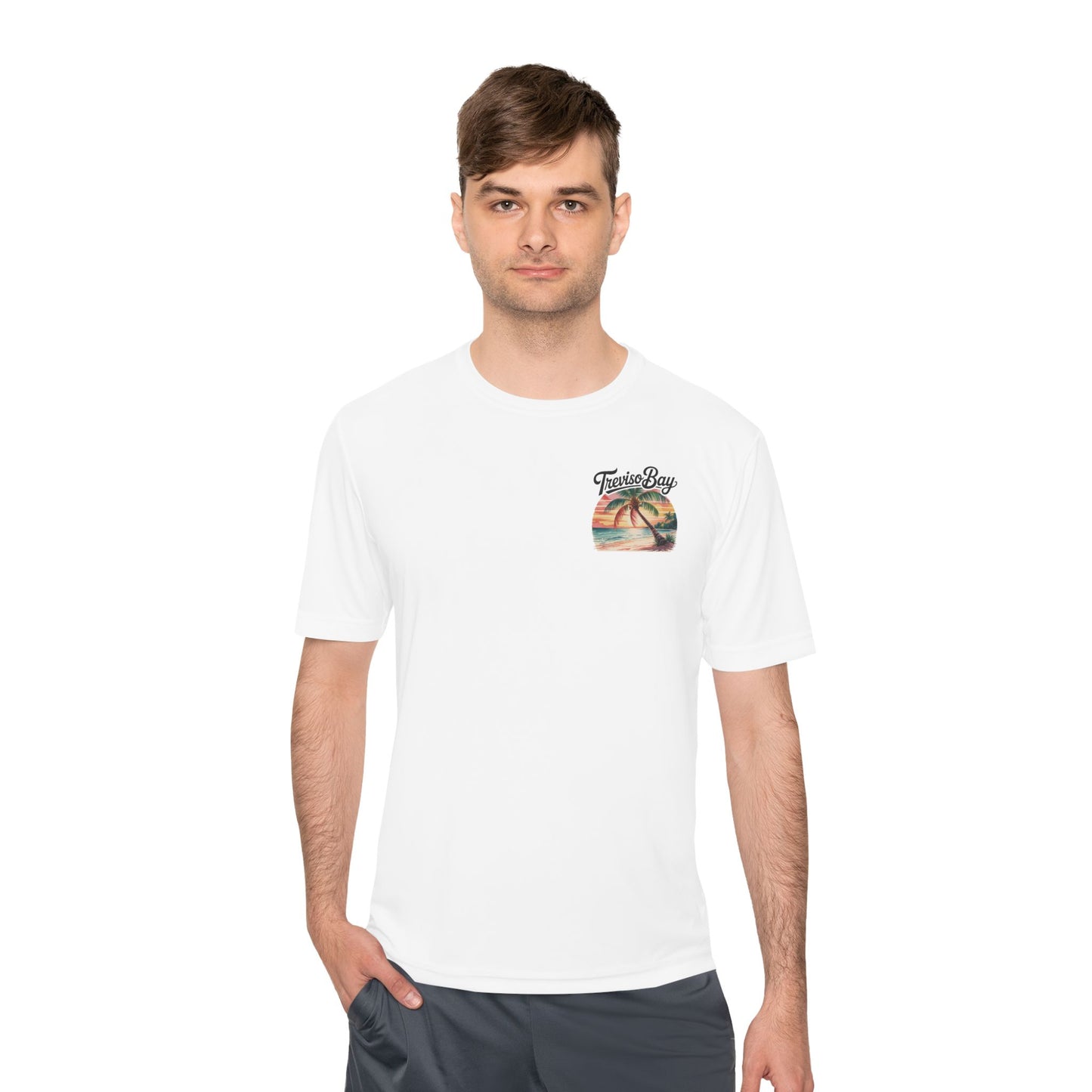"Wasting Away in Treviso Bay" Unisex Moisture Wicking Tee