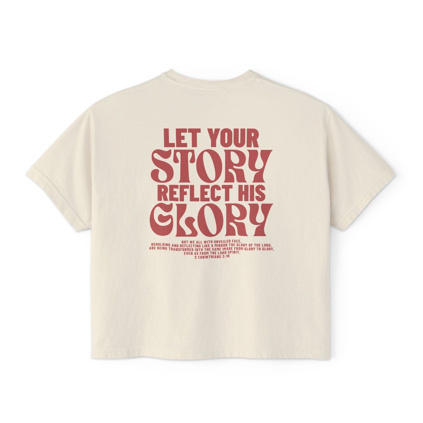 "GLORY" WOMENS PREMIUM BOXY TEE