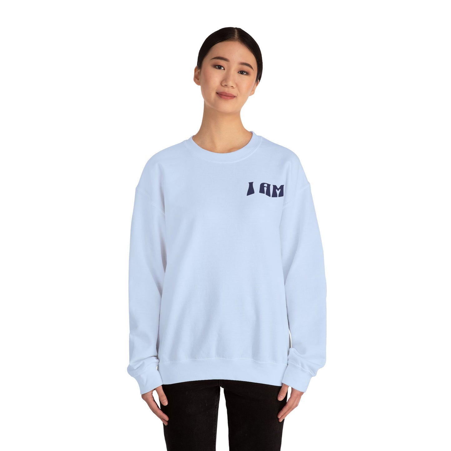 "I Am Who I Am" Adult Crewneck Sweatshirt